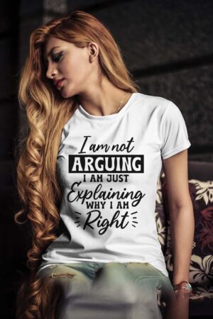 I am not arguing